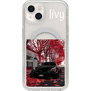 Custom design of iPhone 13 Symmetry Series+ Clear Case MagSafe