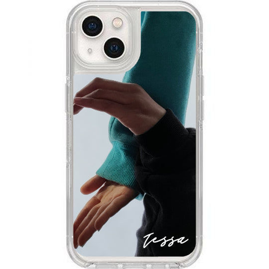 Custom design of iPhone 13 Symmetry Series+ Clear Case MagSafe