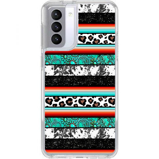 Custom design of Galaxy S21+ 5G Symmetry Series Clear Case