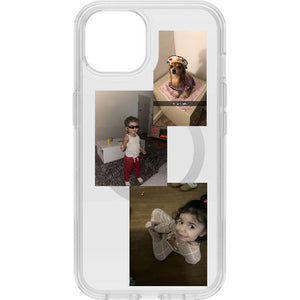 Custom design of iPhone 14 Case for MagSafe Symmetry Series+ Clear
