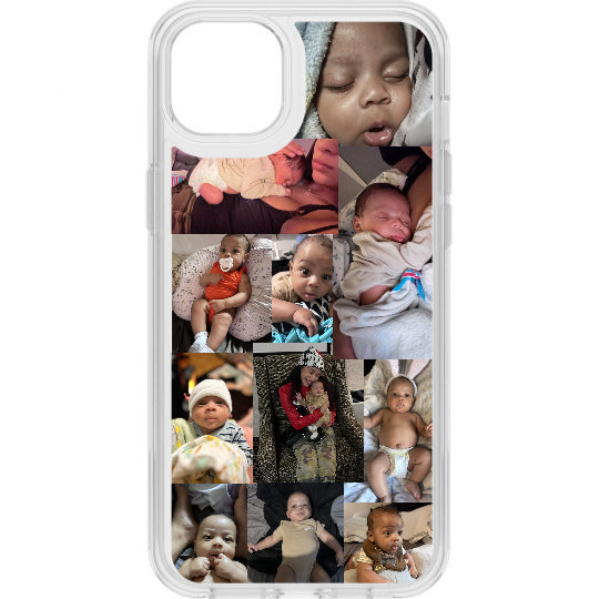 Custom design of iPhone 14 Plus Case for MagSafe Symmetry Series+ Clear