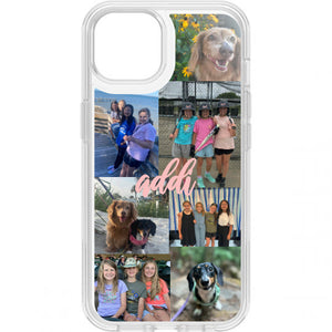 Custom design of iPhone 14 Case for Symmetry Series Clear