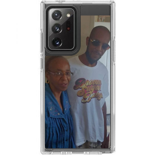 Custom design of Galaxy Note20 Ultra 5G Symmetry Series Clear Case