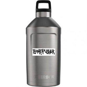 Custom design of Elevation 64 Growler : Stainless Steel