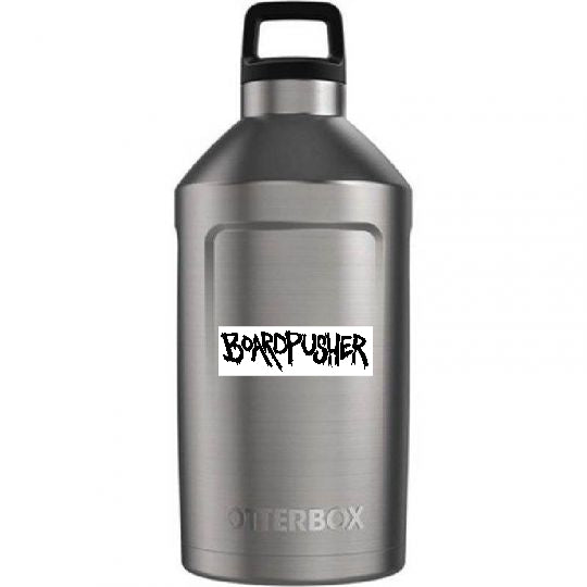 Custom design of Elevation 64 Growler : Stainless Steel