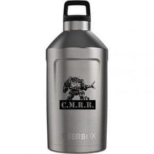 Custom design of Elevation 64 Growler : Stainless Steel