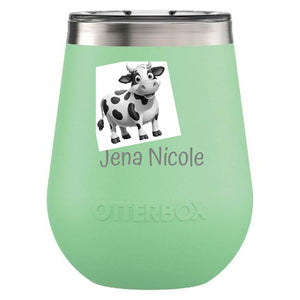 Custom design of Elevation Wine Tumbler
