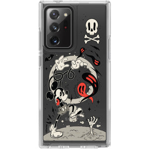 Galaxy Note20 Ultra 5G Symmetry Series Clear Case: Mickey Bones | Halloween Phone Case