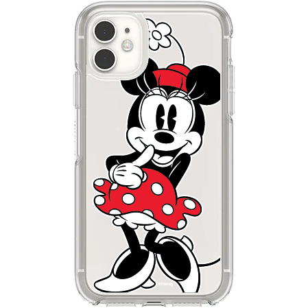 iPhone 11 Symmetry Series Clear Case: Minnie Simply Ear-Resistible