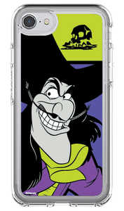 iPhone SE (3rd and 2nd gen) and iPhone 8/7 Symmetry Series Clear Case: Disney Captain Hook