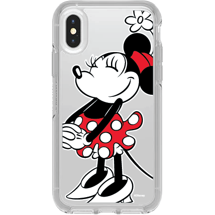 iPhone X/Xs Symmetry Series Clear Case: Minnie, All Ears