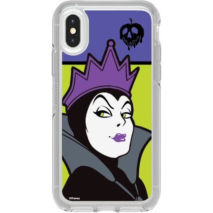 iPhone X/Xs Symmetry Series Clear Case: Disney Evil Queen
