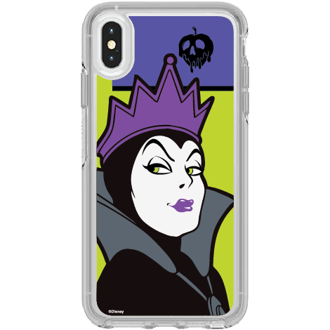 iPhone XS Max Symmetry Series Clear Case: Disney Evil Queen