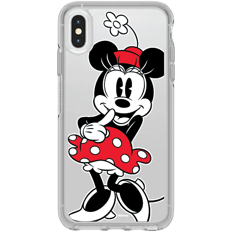 iPhone Xs Max Symmetry Series Clear Case: Minnie Simply Ear-Resistible