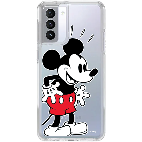 LV Mickey Samsung Galaxy S22 Ultra Clear Case