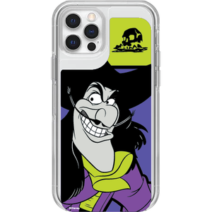 iPhone 12 and iPhone 12 Pro Symmetry Series Clear Case: Disney Captain Hook