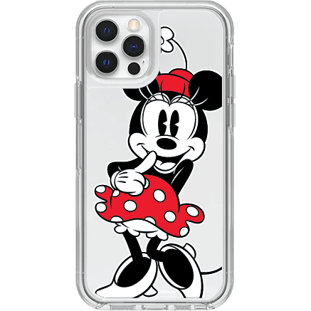 iPhone 12 and iPhone 12 Pro Symmetry Series Clear Case: Minnie Simply Ear-Resistible