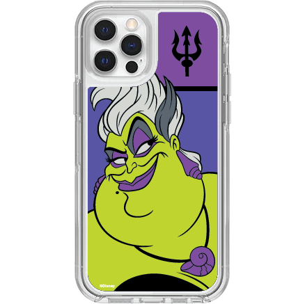 iPhone 12 and iPhone 12 Pro Symmetry Series Clear Case: Disney Ursula