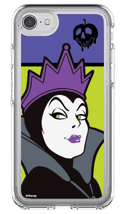 iPhone SE (3rd and 2nd gen) and iPhone 8/7 Symmetry Series Clear Case: Disney Evil Queen