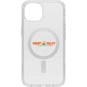 Custom design of iPhone 14 Case for MagSafe Symmetry Series+ Clear