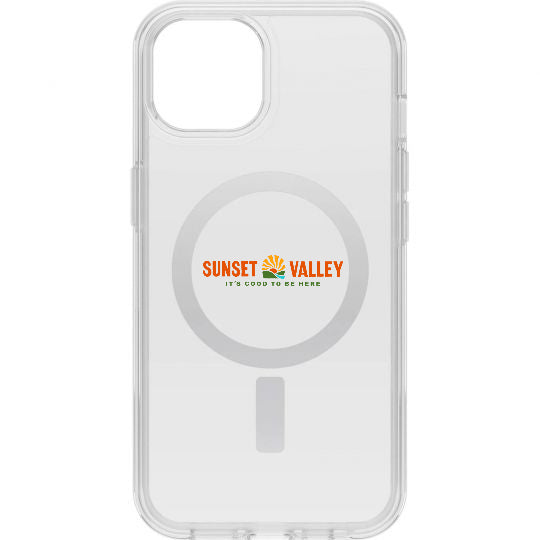Custom design of iPhone 14 Case for MagSafe Symmetry Series+ Clear