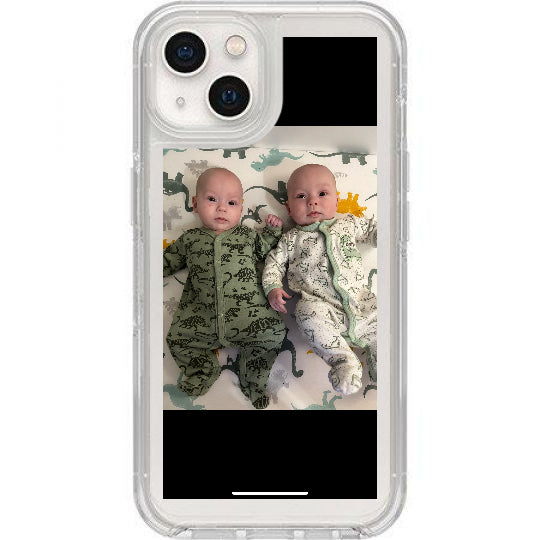 Custom design of iPhone 13 Symmetry Series+ Clear Case MagSafe