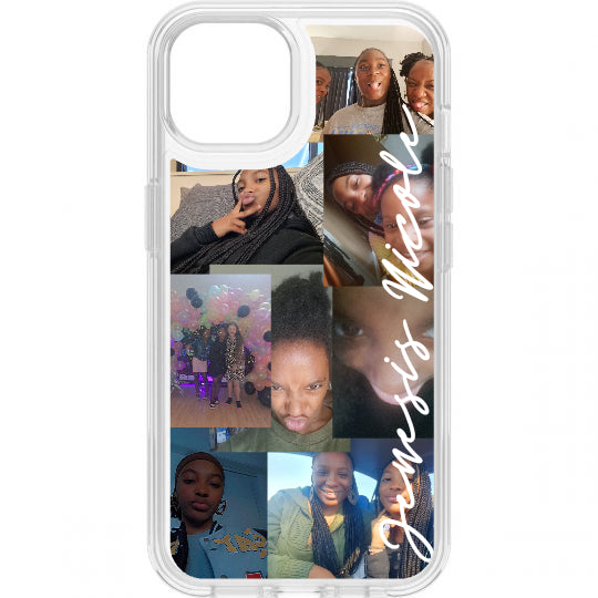 Custom design of iPhone 14 Case for Symmetry Series Clear