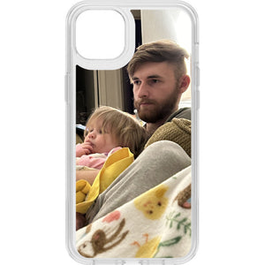 Custom design of iPhone 14 Plus Case for MagSafe Symmetry Series+ Clear