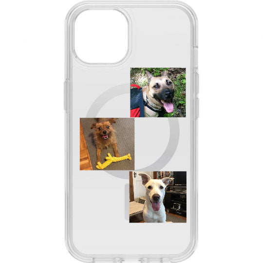 Custom design of iPhone 14 Case for MagSafe Symmetry Series+ Clear