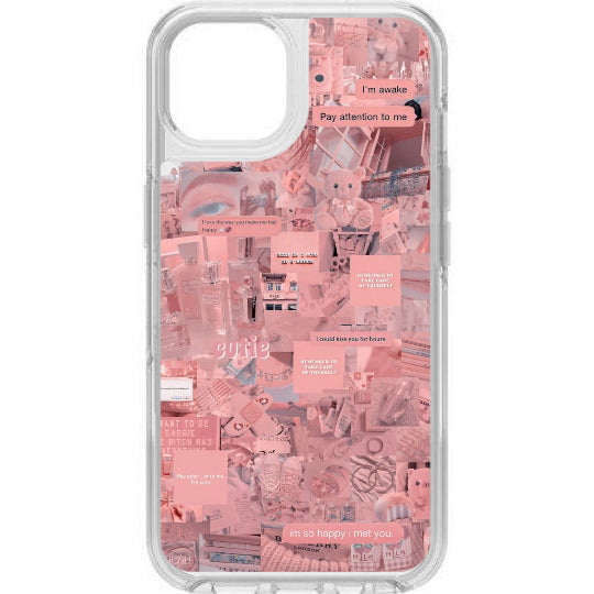 Custom design of iPhone 13 Symmetry Series Clear Case