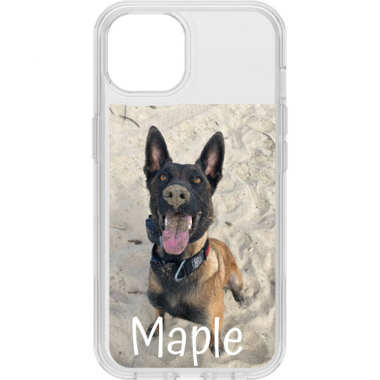 Custom design of iPhone 14 Case for MagSafe Symmetry Series+ Clear