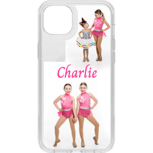 Custom design of iPhone 14 Plus Case for MagSafe Symmetry Series+ Clear
